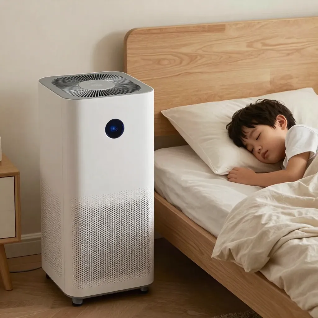 Air filter replacement demonstration